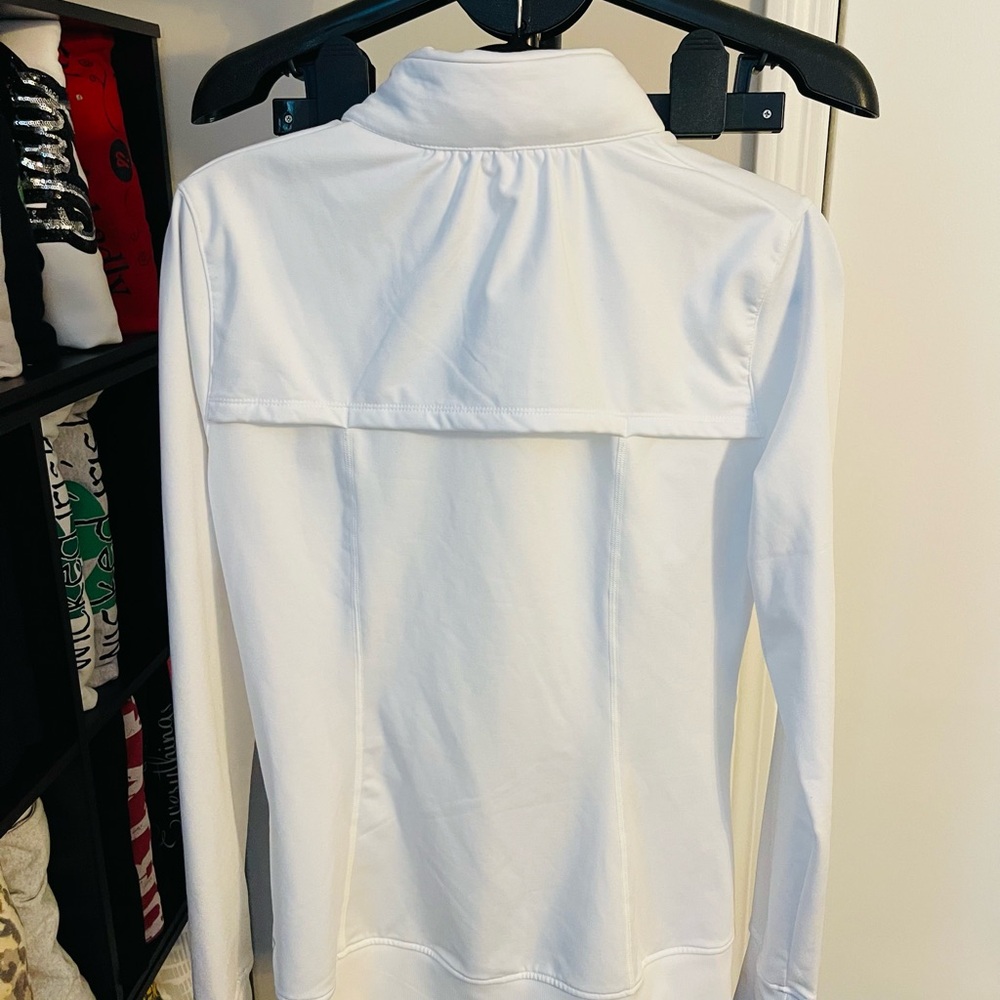 Fabletics Kira White Zip-Up Jacket - Picture 5 of 5